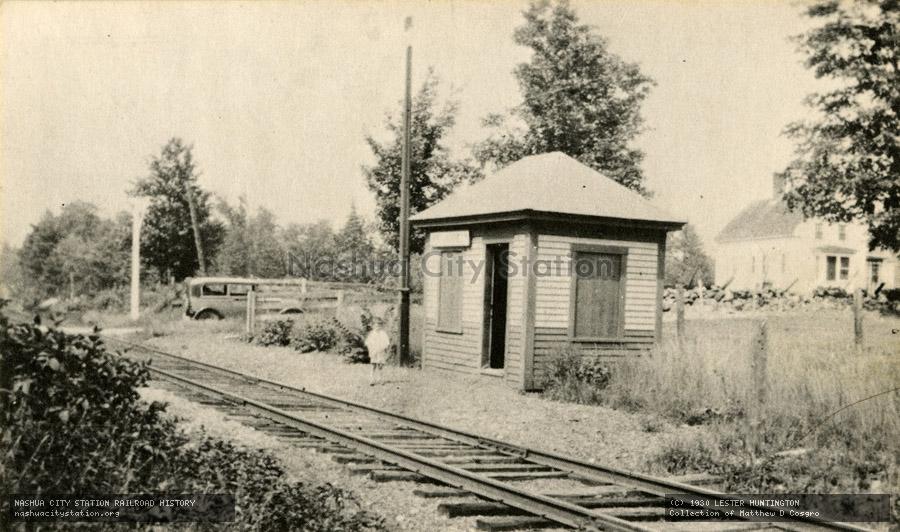 Postcard: Brookfield Station